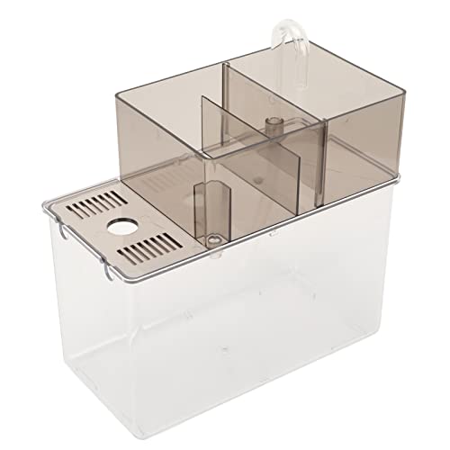XIASABA Betta Fischtank transparent einfache Reinigung Leichtes kleines Goldfischschale ideal für Betta Fischschildkröten Reptilien und andere Zierkreaturen XIASABA Betta Fischtank transparent einfache Reinigung Leichtes kleines Goldfischschale ideal für Betta Fischschildkröten Reptilien und andere Zierkreaturen von XIASABA