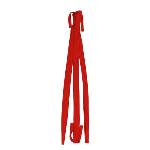 XIASABA Schweiftasche für Pferde, Wickeltasche aus Polyester, hält die Schweifhaut sauber, erleichtert das Flechten von Pferden, 3-Röhren-Schweiftasche (rot) von XIASABA
