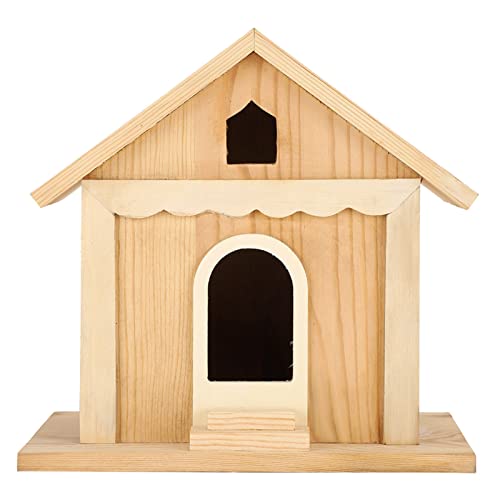 XIASABA Vogelhäuser für den Außenbereich, Vogelhaus für Drosseln, 22,0 x 22,5 cm. 0×16. 0 Vogelhäuschen aus Holz, handgemachter Vogelnistkasten für den Außenbereich, Garten, XIASABA Vogelhäuser für den Außenbereich, Vogelhaus für Drosseln, 22,0 x 22,5 cm. 0×16. 0 Vogelhäuschen aus Holz, handgemachter Vogelnistkasten für den Außenbereich, Garten, von XIASABA