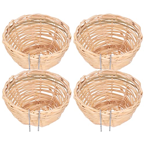 XIASABA Weben Vogelhaus Praktisch 20. 0×13. 0×10. 0 4 Stücke Vogel Weben Zucht Ruhen Vogelhaus Mit Haken Für Kanarische Material Vogel XIASABA Weben Vogelhaus Praktisch 20. 0×13. 0×10. 0 4 Stücke Vogel Weben Zucht Ruhen Vogelhaus Mit Haken Für Kanarische Material Vogel von XIASABA