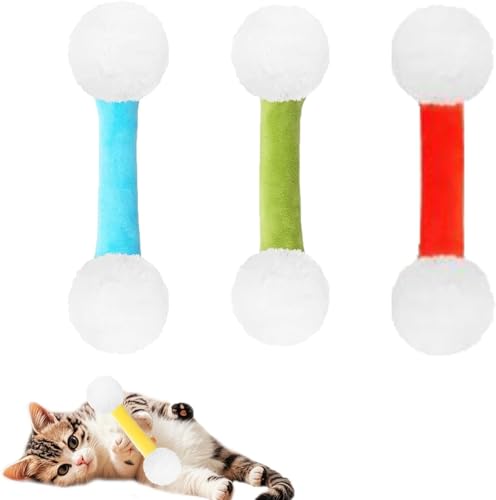 XIBDGNTNE Riesiges Katzenspielzeug mit Wattestäbchen, interaktiver Katzen-Kicker zur Zahnreinigung, 6er-Set für Haustiere XIBDGNTNE Riesiges Katzenspielzeug mit Wattestäbchen, interaktiver Katzen-Kicker zur Zahnreinigung, 6er-Set für Haustiere von XIBDGNTNE