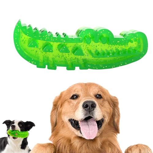 Slow Feed Chew and Fetch Crocodile, Dog Slow Feeder Puzzle Toy, Alligator Treat Dispensing Dog Toys Keep Them Busy, Alligator Dogs Chew Toy for Large, Medium & Small Dogs Teeth Cleaning (small) von XIBHDN