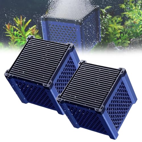 XIBHDN Filternaturr Horse Water Trough Filter, Pure Cube Water Trough Filter, Eco-Aquarium Troughs Purifier Cube, Activated Carbon,Fish Tanks,Super Strong Filtration & Odor Control (2pcs) von XIBHDN