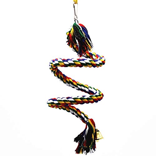 XIDIT Papagei Spielzeug Seil Geflochtene Haustier Papagei Kauen Seil Wellensittich Barsch Spule KäFig Nymphensittich Spielzeug Haustier VöGel Training ZubehöR XIDIT Papagei Spielzeug Seil Geflochtene Haustier Papagei Kauen Seil Wellensittich Barsch Spule KäFig Nymphensittich Spielzeug Haustier VöGel Training ZubehöR von XIDIT