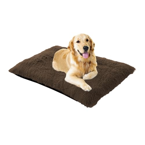 Hundebett Hundebett-Matte, Orthopädisches Hundesofa Haustierbett, Weiches Rutschfest für Katzen Haustiere, Anti-Angst Rutschfestes Hundematte für Mittelgroße Hunde, Hundekorb Waschbar(70x50x8cm) von XIEMINLE