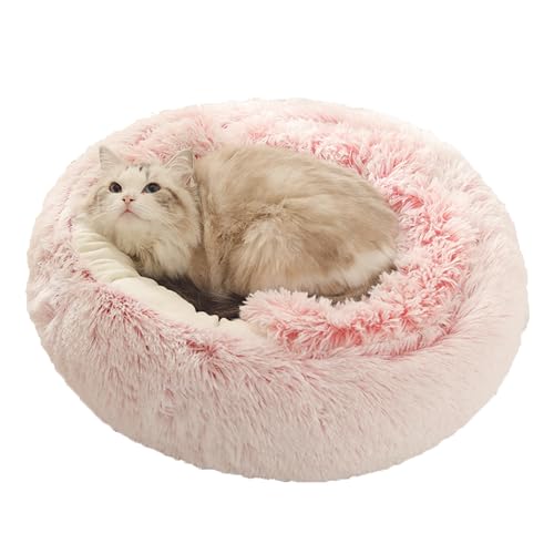 Katzenbett, Katzenzeltkissen, Katzenhaus Katzensofa mit rutschfester Unterseite, Donut-Kuschel-Kuschel-Katzennest für kleine, mittelgroße und große Haustiere, Haustierkissen, Haustierbett, Katzenbett, Katzenzeltkissen, Katzenhaus Katzensofa mit rutschfester Unterseite, Donut-Kuschel-Kuschel-Katzennest für kleine, mittelgroße und große Haustiere, Haustierkissen, Haustierbett, von XIEMINLE