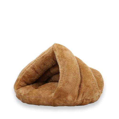 Katzenbett, warmer Katzenschlafsack für den Innenbereich, kleines Haustiernest, maschinenwaschbar, dreieckiges Bett, gemütliches Kätzchenhaus, dickes Haustier-Schlafhöhle für Welpen und Kätzchen, 45 x Katzenbett, warmer Katzenschlafsack für den Innenbereich, kleines Haustiernest, maschinenwaschbar, dreieckiges Bett, gemütliches Kätzchenhaus, dickes Haustier-Schlafhöhle für Welpen und Kätzchen, 45 x von XIEMINLE