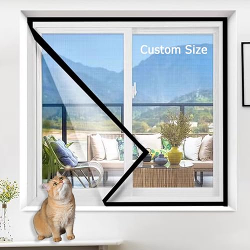 XIEMINLE Benutzerdefinierte Größe Katzenschutz Fenster Netz, Fliegengitter Selbstklebendes Netz, Fenster Schutznetz, Indoor Katzen Fenster Sicherheitsnetz Anti-Moskito Insektennetz Einfache Passform XIEMINLE Benutzerdefinierte Größe Katzenschutz Fenster Netz, Fliegengitter Selbstklebendes Netz, Fenster Schutznetz, Indoor Katzen Fenster Sicherheitsnetz Anti-Moskito Insektennetz Einfache Passform von XIEMINLE
