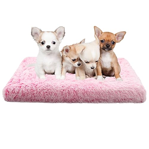 XIEMINLE Beruhigendes Hundebett, großes Hundekissen, Hundekäfigmatratze mit rutschfester Unterseite, Plüsch-Haustierbett, waschbar, orthopädische Hundematte, Hundekissenbett für kleine, mittelgroße XIEMINLE Beruhigendes Hundebett, großes Hundekissen, Hundekäfigmatratze mit rutschfester Unterseite, Plüsch-Haustierbett, waschbar, orthopädische Hundematte, Hundekissenbett für kleine, mittelgroße von XIEMINLE