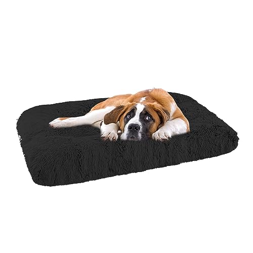 XIEMINLE Extra große Matratze für Hundekäfige, Anti-Angst-Hundebett mit rutschfester Unterseite, weiches Plüsch-Hundekissen, mittelwaschbar, beruhigende Matte, Haustierbetten für Hunde und Katzen, 65 XIEMINLE Extra große Matratze für Hundekäfige, Anti-Angst-Hundebett mit rutschfester Unterseite, weiches Plüsch-Hundekissen, mittelwaschbar, beruhigende Matte, Haustierbetten für Hunde und Katzen, 65 von XIEMINLE