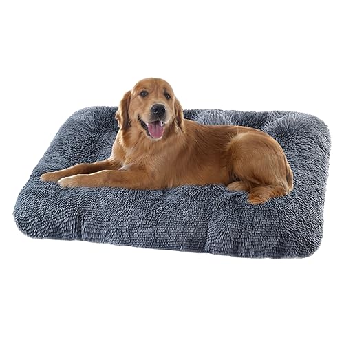 XIEMINLE Grosse Hundebett Orthopädisches Hundebett, Maschinenwaschbar Hundekissen Hundesofa, Katzenschlafplatz für Katzen und Hunde, Haustier Hundebetten Katzenbetten mit Anti-Rutsch(110x75x10cm) von XIEMINLE