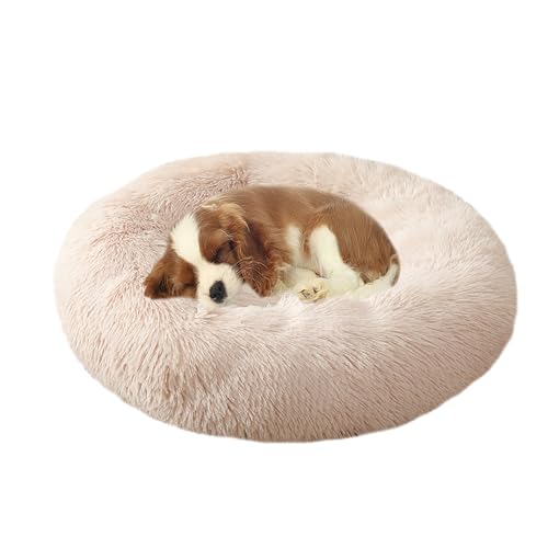 XIEMINLE Großes Hundebett, Plüsch, Donut-Hundekorb, flauschig, Anti-Angst, Haustierbett, wärmend, rund, kuschelig, Haustiernest, maschinenwaschbar, Welpenmatte, rutschfest, Welpenkissen, Kissen (150 XIEMINLE Großes Hundebett, Plüsch, Donut-Hundekorb, flauschig, Anti-Angst, Haustierbett, wärmend, rund, kuschelig, Haustiernest, maschinenwaschbar, Welpenmatte, rutschfest, Welpenkissen, Kissen (150 von XIEMINLE