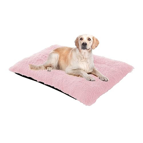 XIEMINLE Großes Hundebett, Plüsch-Hundematte für mittelgroße und große Hunde, beruhigende Hundekäfig-Matratze, Hundebett mit rutschfester Unterseite, mittelgroßes Anti-Angst-Hundekissen, waschbar, 70 XIEMINLE Großes Hundebett, Plüsch-Hundematte für mittelgroße und große Hunde, beruhigende Hundekäfig-Matratze, Hundebett mit rutschfester Unterseite, mittelgroßes Anti-Angst-Hundekissen, waschbar, 70 von XIEMINLE