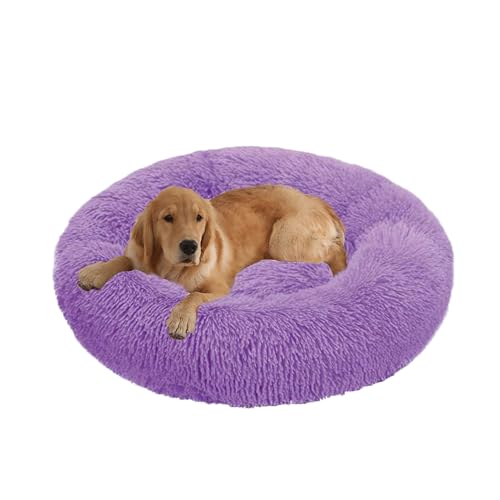 XIEMINLE Hundebett für den Innenbereich, Donut-Haustierbetten, rundes Hundekissen, maschinenwaschbar, Plüsch-Haustiermatte, warmes Welpennest, flauschiger Welpenkorb mit rutschfester Unterseite (150 XIEMINLE Hundebett für den Innenbereich, Donut-Haustierbetten, rundes Hundekissen, maschinenwaschbar, Plüsch-Haustiermatte, warmes Welpennest, flauschiger Welpenkorb mit rutschfester Unterseite (150 von XIEMINLE