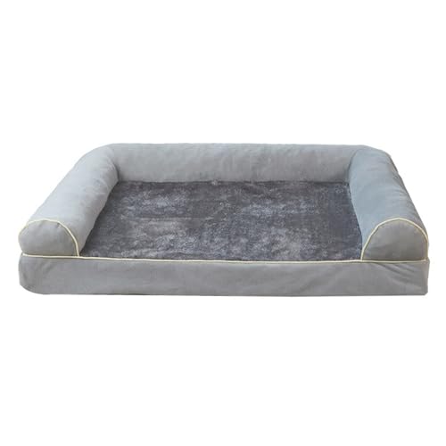 XIEMINLE Hundebett für den Innenbereich, flauschiges Haustier-Loungebett, Anti-Angst-Matte für Welpen und Kätzchen, schlafendes Kuschelnest mit waschbarem, abnehmbarem Bezug und rutschfester XIEMINLE Hundebett für den Innenbereich, flauschiges Haustier-Loungebett, Anti-Angst-Matte für Welpen und Kätzchen, schlafendes Kuschelnest mit waschbarem, abnehmbarem Bezug und rutschfester von XIEMINLE