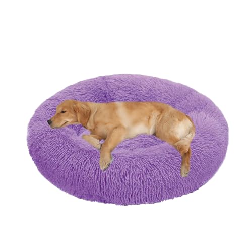 XIEMINLE Hundebett für mittelgroße und große Hunde und Katzen, Plüsch, Anti-Angst, rundes Haustierkissen, maschinenwaschbar, Donut-Welpenmatte, warmes Welpennest mit rutschfester Unterseite, 150 cm XIEMINLE Hundebett für mittelgroße und große Hunde und Katzen, Plüsch, Anti-Angst, rundes Haustierkissen, maschinenwaschbar, Donut-Welpenmatte, warmes Welpennest mit rutschfester Unterseite, 150 cm von XIEMINLE
