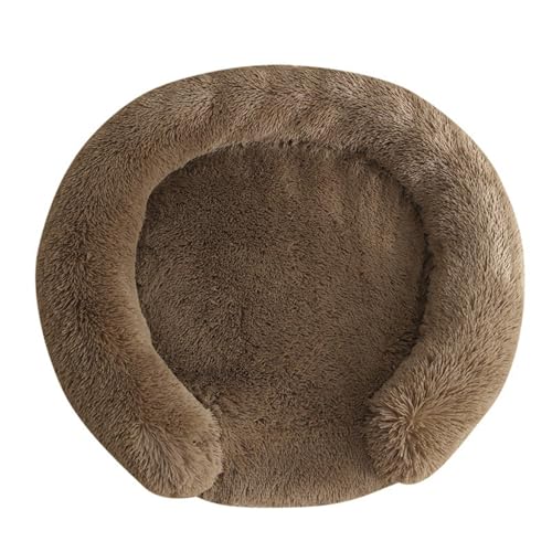 XIEMINLE Hundebett mit C-förmiger Nackenrolle, Hundematte mit wasserdichtem Futter, gemütliches Welpennest, Haustier-Couch mit waschbarem, abnehmbarem Bezug und rutschfester Unterseite, 90 x 90 x 14 XIEMINLE Hundebett mit C-förmiger Nackenrolle, Hundematte mit wasserdichtem Futter, gemütliches Welpennest, Haustier-Couch mit waschbarem, abnehmbarem Bezug und rutschfester Unterseite, 90 x 90 x 14 von XIEMINLE
