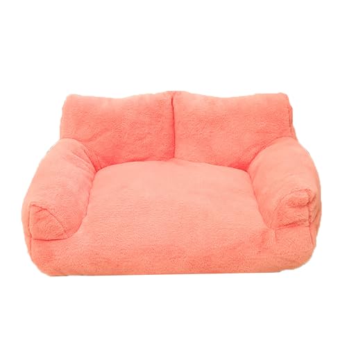 XIEMINLE Hundesofa, Plüsch, Hundesofa für den Innenbereich, weiches Haustier-Loungebett, beruhigendes Bett für Welpen und Kätzchen, warmes Welpen-Sofa, Stuhl, gemütliches Haustiernest mit rutschfester XIEMINLE Hundesofa, Plüsch, Hundesofa für den Innenbereich, weiches Haustier-Loungebett, beruhigendes Bett für Welpen und Kätzchen, warmes Welpen-Sofa, Stuhl, gemütliches Haustiernest mit rutschfester von XIEMINLE