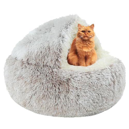 XIEMINLE Katzenbett, Katzensofa für kleine, mittelgroße Haustiere, Katzen und Hunde, Katzenhöhle, Schlafbett, Plüsch, Hunde- und Katzenkissen, Katzennistbett mit rutschfester Unterseite, XIEMINLE Katzenbett, Katzensofa für kleine, mittelgroße Haustiere, Katzen und Hunde, Katzenhöhle, Schlafbett, Plüsch, Hunde- und Katzenkissen, Katzennistbett mit rutschfester Unterseite, von XIEMINLE