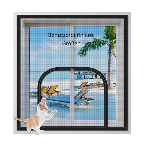 XIEMINLE Katzenschutz Fenster Netz Mit Selbstklebeband, Fliegengitter für Fenster, Fliegengitternetze, Insektenschutz Fensternetz, hält Käfer/Fliegen/Mücken Draußen XIEMINLE Katzenschutz Fenster Netz Mit Selbstklebeband, Fliegengitter für Fenster, Fliegengitternetze, Insektenschutz Fensternetz, hält Käfer/Fliegen/Mücken Draußen von XIEMINLE