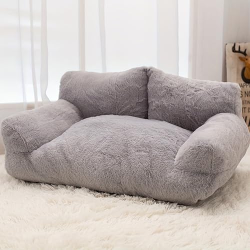 XIEMINLE Katzensofa für den Innenbereich, Katzen-Couch, Flanell-Haustiersofa für Welpen und Kätzchen, flauschiges Haustier-Schlafbett, gemütliches Hundebett, weiches Kätzchennest, warme Hundesofa (75 XIEMINLE Katzensofa für den Innenbereich, Katzen-Couch, Flanell-Haustiersofa für Welpen und Kätzchen, flauschiges Haustier-Schlafbett, gemütliches Hundebett, weiches Kätzchennest, warme Hundesofa (75 von XIEMINLE