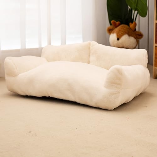XIEMINLE Katzensofa für den Innenbereich, Katzen-Couch, Flanell-Haustiersofa für Welpen und Kätzchen, flauschiges Haustier-Schlafbett, gemütliches Hundebett, weiches Kätzchennest, warme Hundesofa (75 XIEMINLE Katzensofa für den Innenbereich, Katzen-Couch, Flanell-Haustiersofa für Welpen und Kätzchen, flauschiges Haustier-Schlafbett, gemütliches Hundebett, weiches Kätzchennest, warme Hundesofa (75 von XIEMINLE