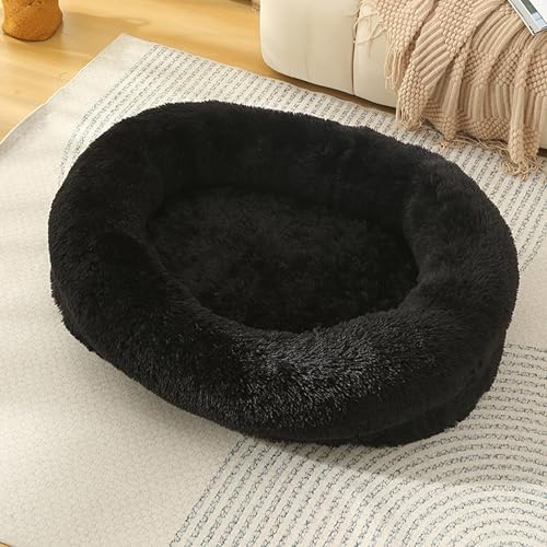 XIEMINLE Orthopädisches Hunde- und Katzenbett, flauschiges Hundesofa mit vierseitiger Nackenrolle, Plüsch, Haustiersofa, warme Haustier-Couch für Welpen, beruhigendes Kissen mit rutschfester XIEMINLE Orthopädisches Hunde- und Katzenbett, flauschiges Hundesofa mit vierseitiger Nackenrolle, Plüsch, Haustiersofa, warme Haustier-Couch für Welpen, beruhigendes Kissen mit rutschfester von XIEMINLE
