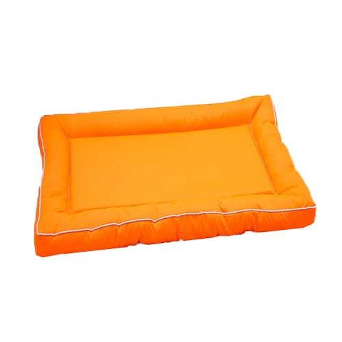 XIEMINLE Wasserdichtes Hundebett für drinnen und draußen, orthopädisches Hundesofa, Bett, beruhigendes Kissen, Haustiermatte, gemütliches Haustiernest für Welpen und Kätzchen, mit rutschfester von XIEMINLE