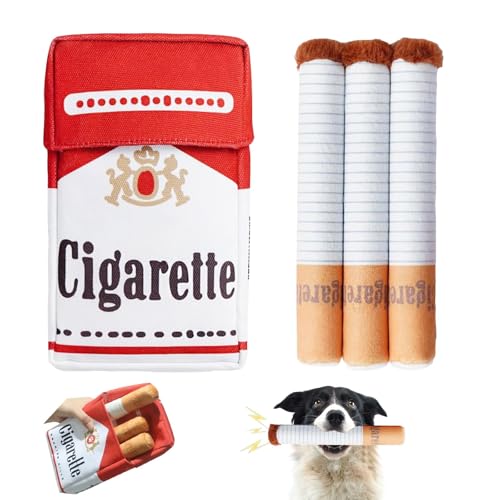 XIEXIESHER Hundezigaretten Spielzeug, Giggle Zigaretten Hundespielzeug, Zigaretten Spielzeug Hund, Cigarette Dog Toy, interaktives Spielzeug für kleine, mittelgroße und große Hunde XIEXIESHER Hundezigaretten Spielzeug, Giggle Zigaretten Hundespielzeug, Zigaretten Spielzeug Hund, Cigarette Dog Toy, interaktives Spielzeug für kleine, mittelgroße und große Hunde von XIEXIESHER