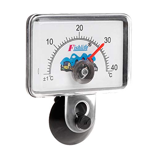 XIGAWAY Aquarium-Thermometer, Aufkleber, tauchfähig, wasserdicht, zur Messung der Wassertemperatur von XIGAWAY