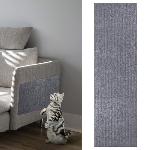 XIHIRCD Kletterkratzbaummatte, DIY Kletterkratzbaum Katzenkratzbaum Wandkratzbaum Selbstklebendes Kratzpad für Baum Katzenregal Stufen Couch Möbel DIY Schutz von XIHIRCD