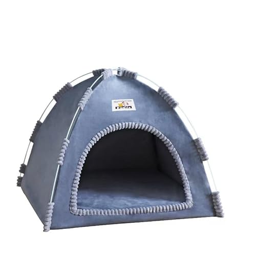 Katzenbett für den Innenbereich – ein 2-in-1-Katzenloch, geeignet für Kätzchen und kleine Haustiere, ein faltbares Katzenhauszelt mit einem abnehmbaren, waschbaren, weichen Kissen, 41,9 x 41,9 x 36,1 Katzenbett für den Innenbereich – ein 2-in-1-Katzenloch, geeignet für Kätzchen und kleine Haustiere, ein faltbares Katzenhauszelt mit einem abnehmbaren, waschbaren, weichen Kissen, 41,9 x 41,9 x 36,1 von XIIELII