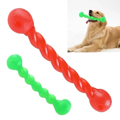 XIKTTK Hundespielzeug für Zähne 2 Pieces, Kauspielzeug Hund, Hundespielzeug Kauen Wurfstick aus Gummi, Kauspielzeug Welpe, Beißspielzeug Hund für Zähne Reinigen und Zahnfleisch Massieren, 19cm+29cm XIKTTK Hundespielzeug für Zähne 2 Pieces, Kauspielzeug Hund, Hundespielzeug Kauen Wurfstick aus Gummi, Kauspielzeug Welpe, Beißspielzeug Hund für Zähne Reinigen und Zahnfleisch Massieren, 19cm+29cm von XIKTTK