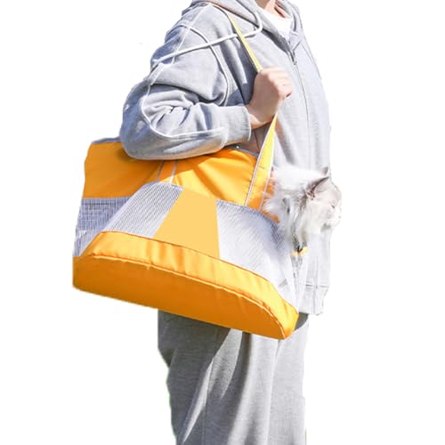 Tragetasche Welpen Sommer Transporttasche Hunde Katzen Hundetasche Faltbar Tragbar Hundetragetasche Atmungsaktiv Mesh Tragetuch Hund für Spaziergang Aktivitäten im Freien Tragetasche Welpen Sommer Transporttasche Hunde Katzen Hundetasche Faltbar Tragbar Hundetragetasche Atmungsaktiv Mesh Tragetuch Hund für Spaziergang Aktivitäten im Freien von XINCHI