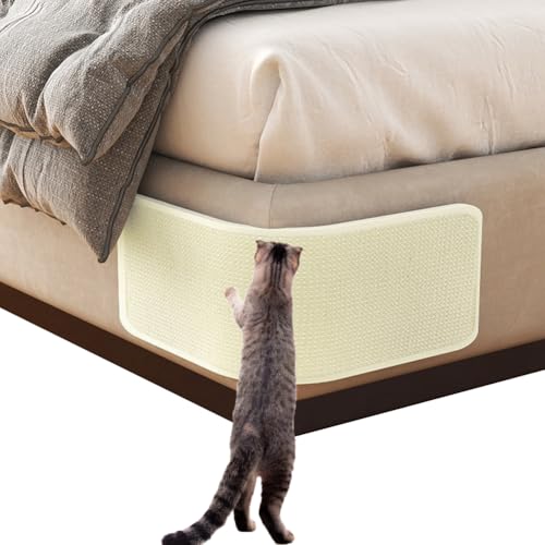 XINCHI Katzenkratzmatte Betten Kratzmatte Katze Katzenkratzbrett Sofa Kratzpappe Wand Dick Kratzbrett Sisal Katzenmöbel rutschfest Katzenkrallen Ecke Kratzschutz Mini Kratzpads Hause von XINCHI