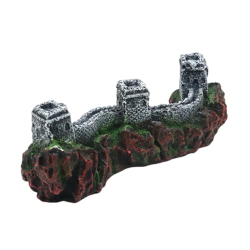 Great Wall Miniature Fish Tanks Ornamente Harze Aquarien Heile MEHREN ERHÄLT von XINGLIDA