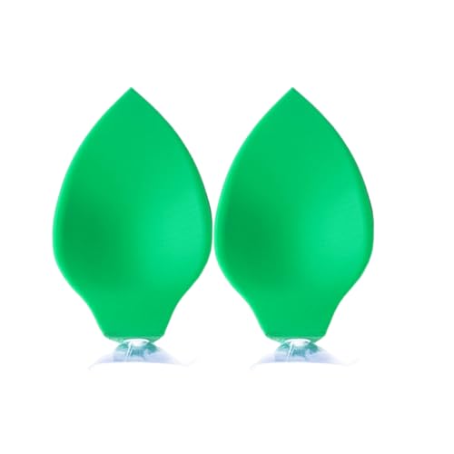 XINGLIDA 3D Druck Dekorative Versteck Mit Saugnapfbecher Grüne Hideaway Decore Für Fischtanks Ornamente Versteck Für Terrarium von XINGLIDA