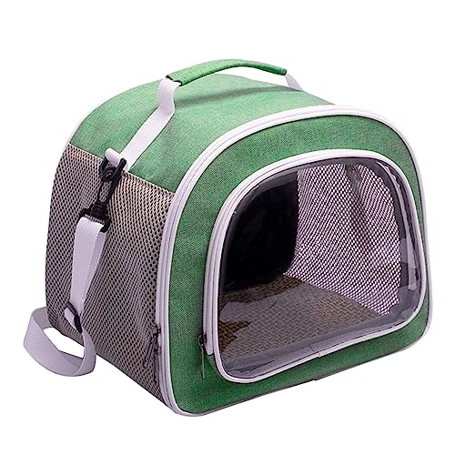 XINGLIDA Haustiertasche, tragbar, faltbar, für Papageien, Reisen, Haustiertasche mit erweitertem Griff und Netzfenster XINGLIDA Haustiertasche, tragbar, faltbar, für Papageien, Reisen, Haustiertasche mit erweitertem Griff und Netzfenster von XINGLIDA