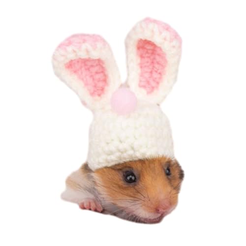 XINGLIDA Lustiges Hamsterhut, Ohrenform, Kostüm, Geburtstag, Meerschweinchen, Kopfbedeckungen, Zubehör, verstellbar, handgewebt XINGLIDA Lustiges Hamsterhut, Ohrenform, Kostüm, Geburtstag, Meerschweinchen, Kopfbedeckungen, Zubehör, verstellbar, handgewebt von XINGLIDA
