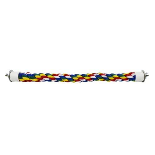 XINGLIDA Vogel Bungee Spielzeug Seil Barsch Papagei Klettern Spielzeug Käfig Zubehör Für Kleine Und Mittlere Vögel 4 Größen von XINGLIDA