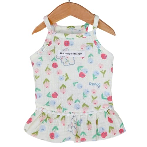 Floral Print Hunde Kleid für kleine mittlere Hunde Haustier Rock weiche atmungsaktive Baumwolle Outfits Floral Print Hunde Kleid für kleine mittlere Hunde Haustier Rock weiche atmungsaktive Baumwolle Outfits von XINGNIAO