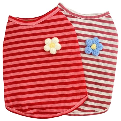 Gestreifte Muster Sommer Hund Shirts für kleine mittlere Hund Welpe Haustier T Shirt Mädchen Jungen Kleidung Weich Atmungsaktiv Gestreifte Muster Sommer Hund Shirts für kleine mittlere Hund Welpe Haustier T Shirt Mädchen Jungen Kleidung Weich Atmungsaktiv von XINGNIAO