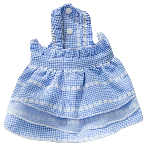 Gitter Print Hund Kleid Sommer Haustier Rock für kleine mittlere weiche atmungsaktive Mädchen Jungen Welpe Leicht Gitter Print Hund Kleid Sommer Haustier Rock für kleine mittlere weiche atmungsaktive Mädchen Jungen Welpe Leicht von XINGNIAO