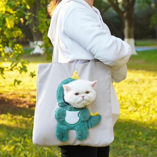 Haustiertragetasche - Katzen- und Kleinhundeträger mit Head-Out-Design, Haustierhandtasche von XINGNIAO