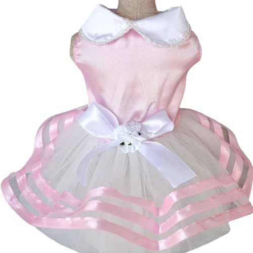 Hund Prinzessin Kleid Spitze Pet Rock Weiche Atmungsaktive Outfits für kleine mittlere Mädchen Welpe Leicht Hund Prinzessin Kleid Spitze Pet Rock Weiche Atmungsaktive Outfits für kleine mittlere Mädchen Welpe Leicht von XINGNIAO
