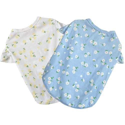 Hund Shirt für Kleine Medium Pet Shirt Weste Weiche Atmungsaktive T Shirts Mädchen Hund Sommer Kleidung Hund Shirt für Kleine Medium Pet Shirt Weste Weiche Atmungsaktive T Shirts Mädchen Hund Sommer Kleidung von XINGNIAO
