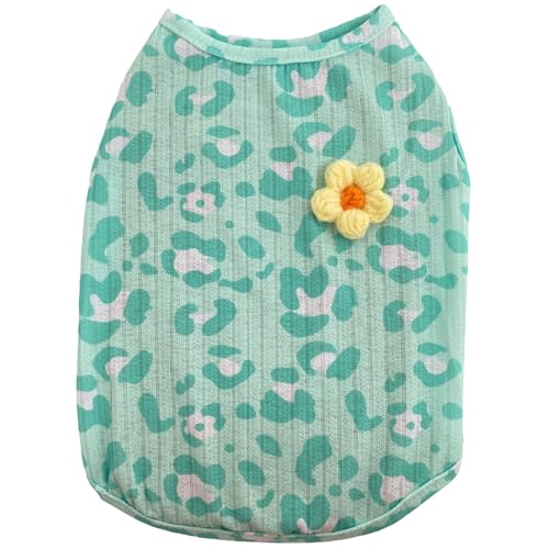 Multi-Color Leopard Sommer Hund Shirts für kleine mittlere Haustier Welpe T Shirt Mädchen Jungen Kleidung Weich Atmungsaktiv Multi-Color Leopard Sommer Hund Shirts für kleine mittlere Haustier Welpe T Shirt Mädchen Jungen Kleidung Weich Atmungsaktiv von XINGNIAO