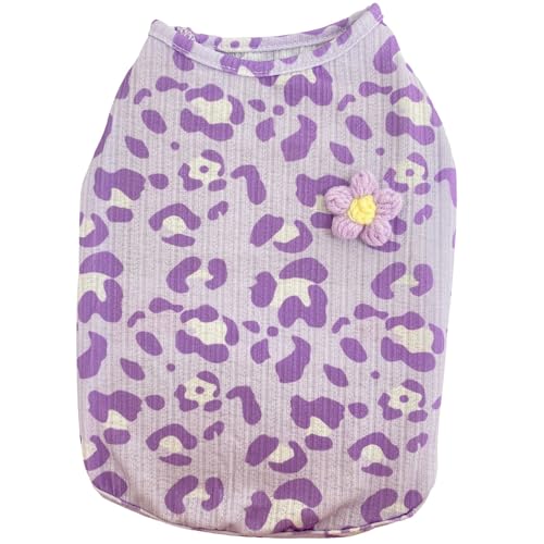 Multi-Color Leopard Sommer Hund Shirts für kleine mittlere Haustier Welpe T Shirt Mädchen Jungen Kleidung Weich Atmungsaktiv Multi-Color Leopard Sommer Hund Shirts für kleine mittlere Haustier Welpe T Shirt Mädchen Jungen Kleidung Weich Atmungsaktiv von XINGNIAO