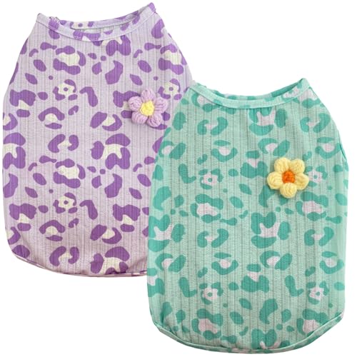 Multi-Color Leopard Sommer Hund Shirts für kleine mittlere Haustier Welpe T Shirt Mädchen Jungen Kleidung Weich Atmungsaktiv Multi-Color Leopard Sommer Hund Shirts für kleine mittlere Haustier Welpe T Shirt Mädchen Jungen Kleidung Weich Atmungsaktiv von XINGNIAO