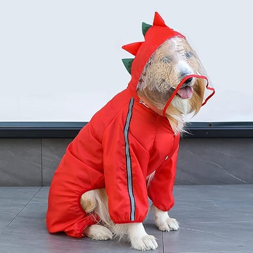 Vierbeiniger Haustierregenmantel - Lustige tierische wasserdichte Outdoor-Kleidung für Hunde und Katzen Vierbeiniger Haustierregenmantel - Lustige tierische wasserdichte Outdoor-Kleidung für Hunde und Katzen von XINGNIAO